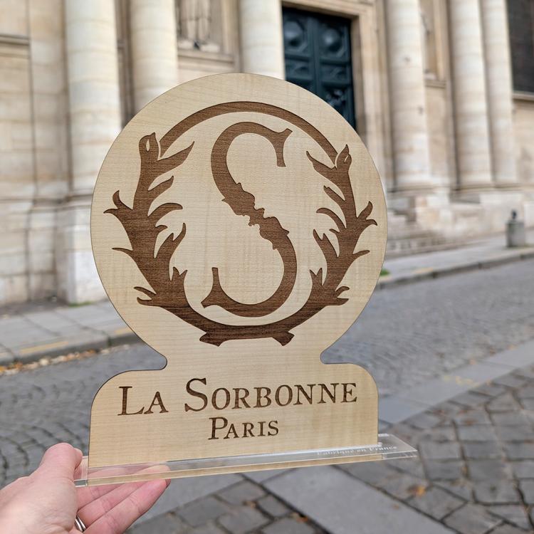 Trophée en bois sur-mesure