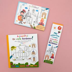 Coloriages pour l'office de tourisme de Bordeaux