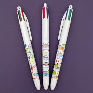 Bic 4 Couleurs Les châteaux de la Loire