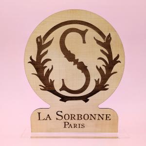 Trophée en bois français21x29 cm
