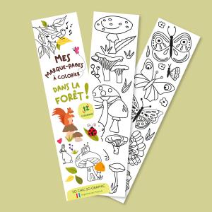 Les marque-pages à colorier
